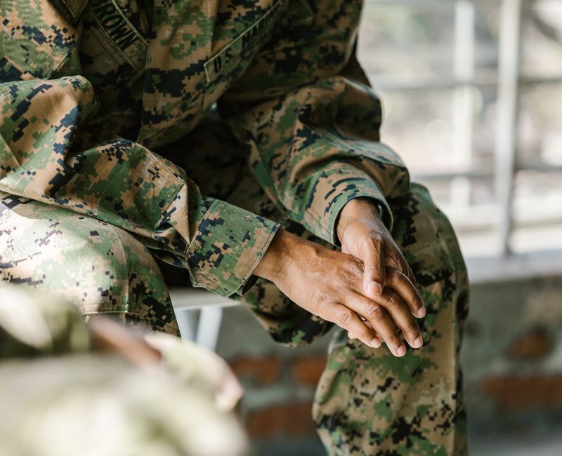 Veteran with symptoms of chronic pain