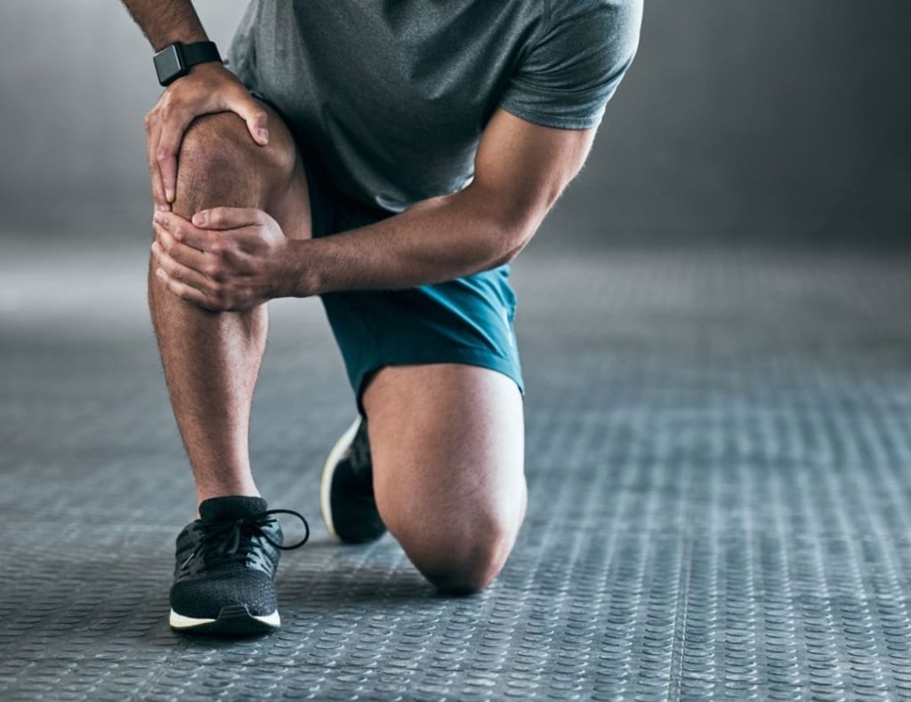 What conditions are secondary to knee pain?