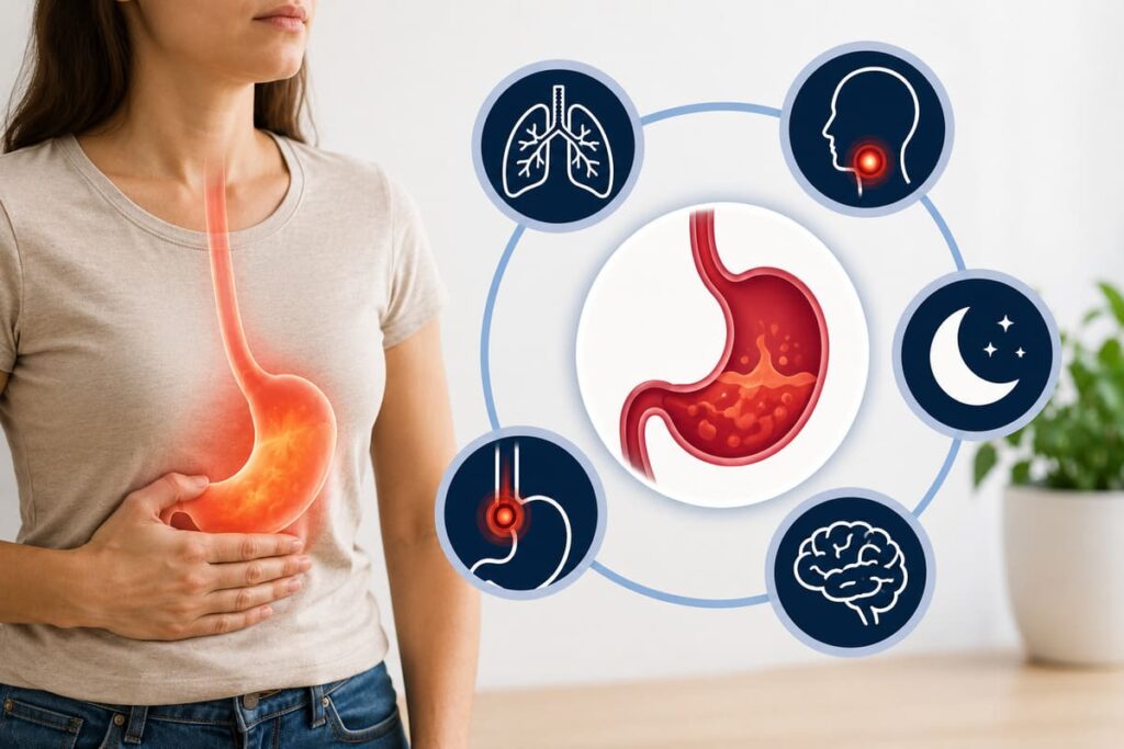 VA Secondary Conditions to GERD.